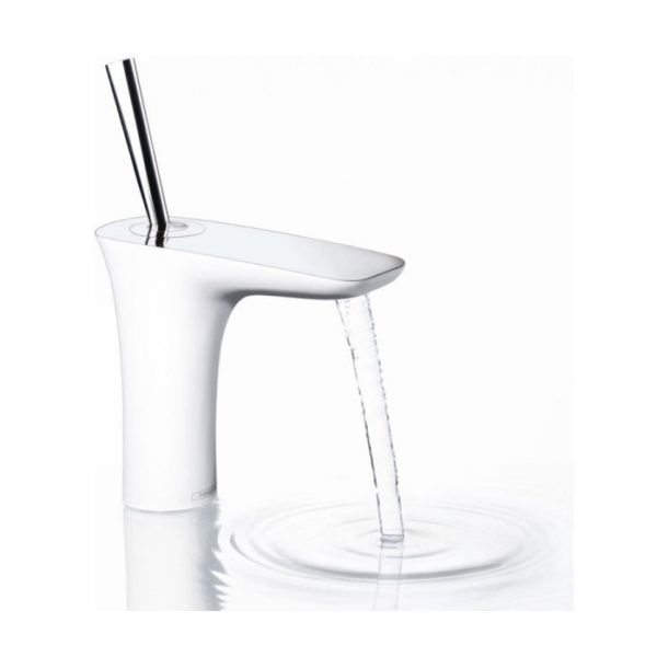 Hansgrohe PuraVida 110 de Lavabo Blanco/Cromo