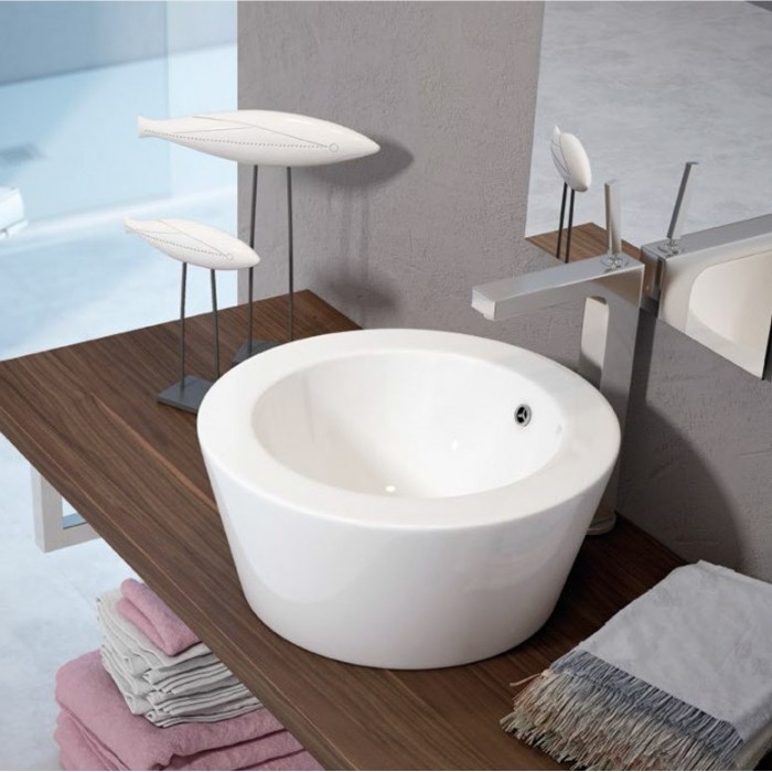 Lavabo De Ceramica Oval