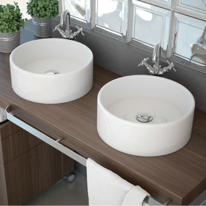 Lavabo De Ceramica Oval