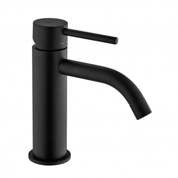 Paffoni Light Grifo Lavabo Alto Negro Mate