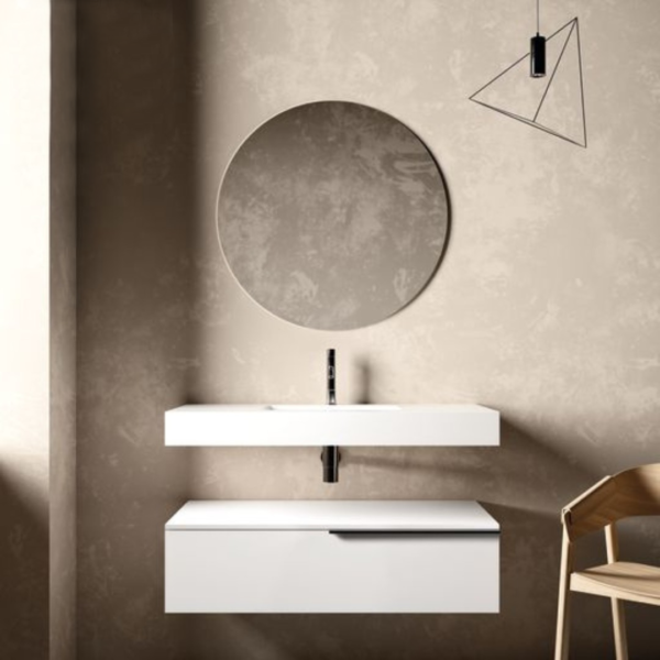 Mueble de baño Bold Wall Blanco